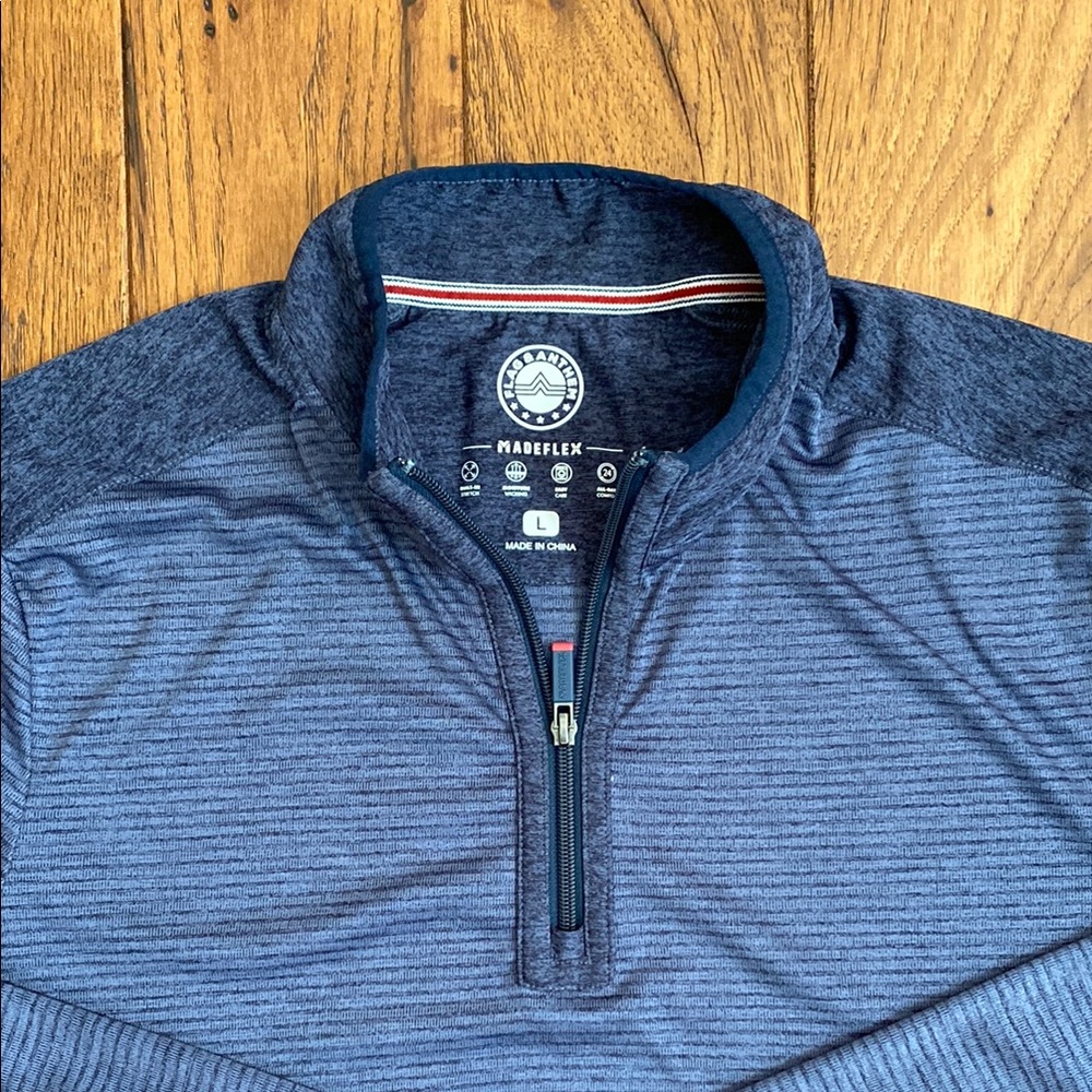 Flag and Anthem Quarter-Zip Performance Sweatshirt